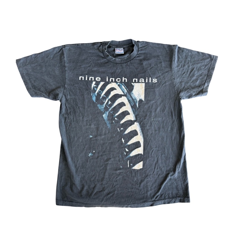 Vintage Nine Inch Nails Now I'm Nothing Single Stitch T Shirt Sz XL REPRINT